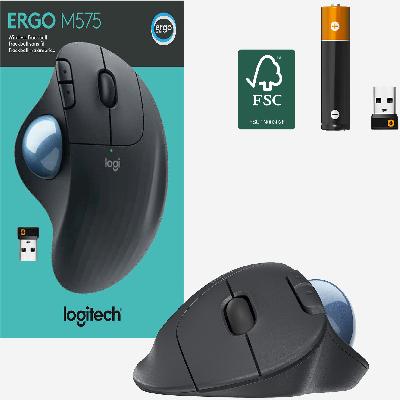 Logitech ERGO M575 Wireless Trackball Mouse