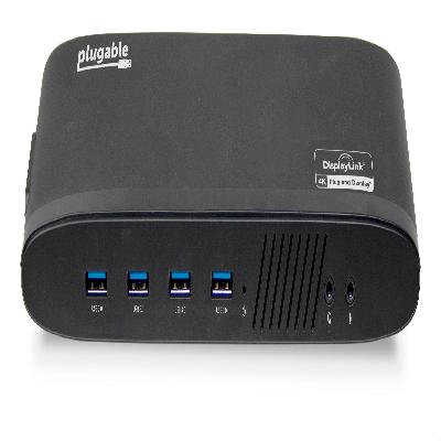 Plugable USB 3.0 Dual 4K Display Horizontal Docking Station