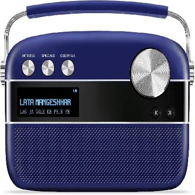 Saregama Carvaan Premium Portable Digital Music Player (Royal Blue)