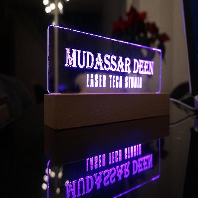 LED Desk Name Plate