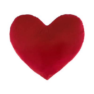 Plain Heart Shape Cushion