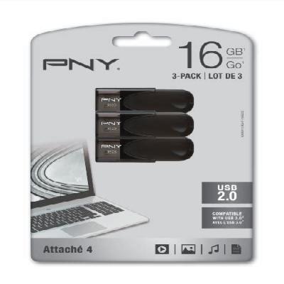 PNY Attache-4 16GB 2.0 Pen Drive