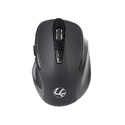 Black Lapcare Goodie Wireless Computer Mouse