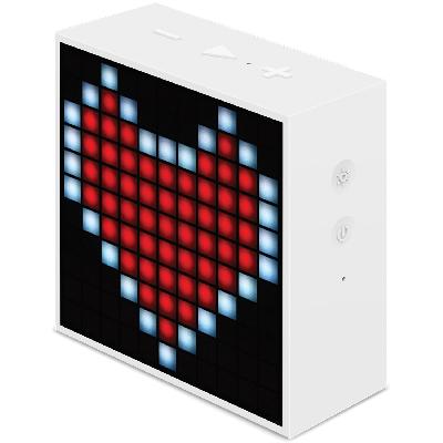 Divoom Timebox Smart Bluetooth Speaker with Alarm Clock (Black)