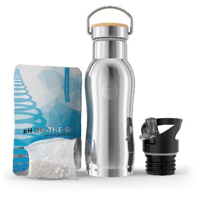 nkd POD Water Bottle with built in filter 585 ML  BPA Free