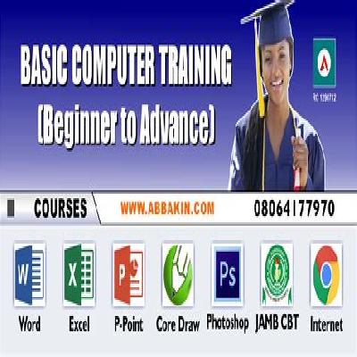 Computer Basic Course Training Service