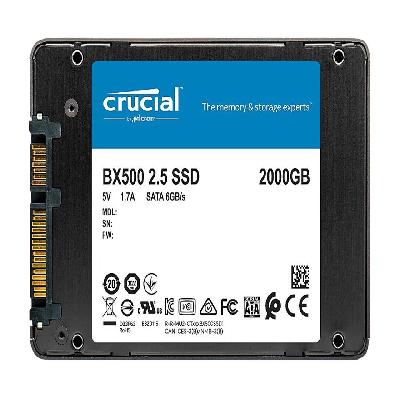 Crucial BX500 120GB 3D NAND SATA 2.5-inch SSD