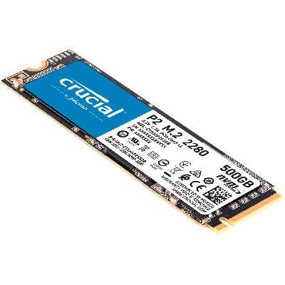 Crucial P2 500GB PCIe M.2 2280 SSD NVME