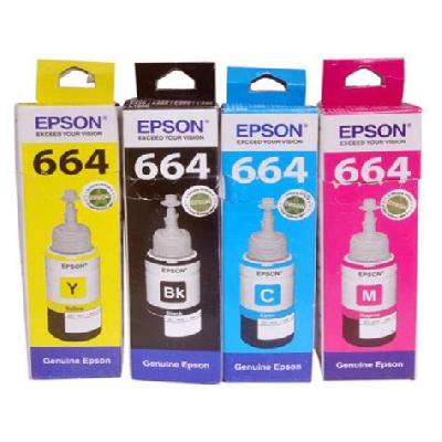 Epson T664 For L200 Ink Multi Color Ink Cartridge