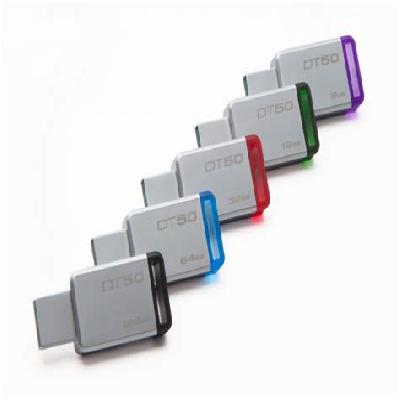Kingston  Data Traveler  50 128 GB  Flash Drive