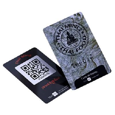 PVC Barcode Card
