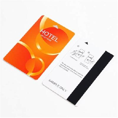 PVC Hotel Key Card