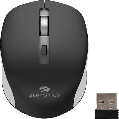 Zebronics-Zeb Dazzle Wireless Optical Mouse with Nano Receiver (Black