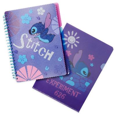 B89  Neon Notebook With Stitch
