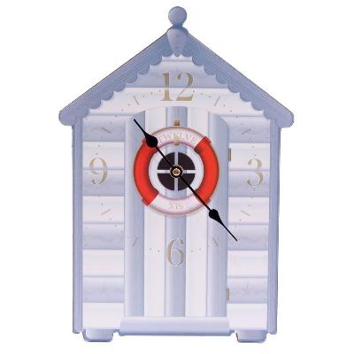 Hut Shape Wooden LED Clock
