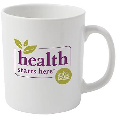 Medium White Promotional Mug