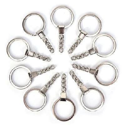 Metal Silver Key Chain
