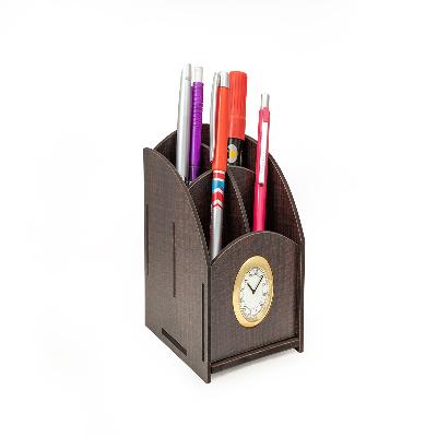 Wooden Watch Pen Stand