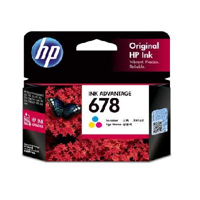 HP 678 Tri Color Inkjet Cartridge