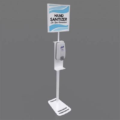 Hand Sanitizer Metal Stand