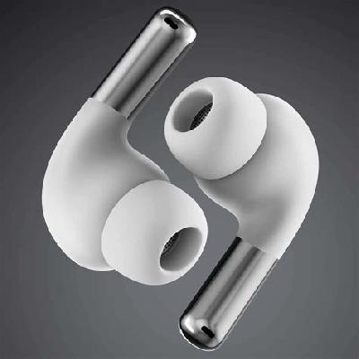 White OnePlus Wireless Buds