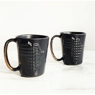 Matt Black Ceramic Mug
