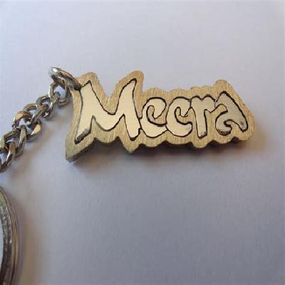 Metal Name Keychain