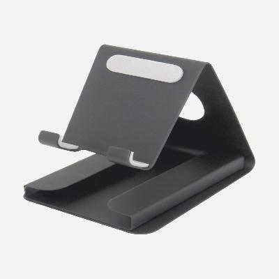 Metallic Mobile Stand With Card Holder