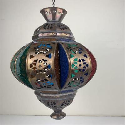 Morrocan round lantern handi