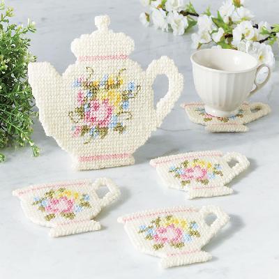Plastic Tea Coaster