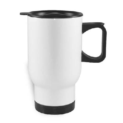 White Steel Mug