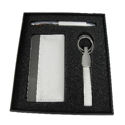 Card Holder with Keychain and Pen