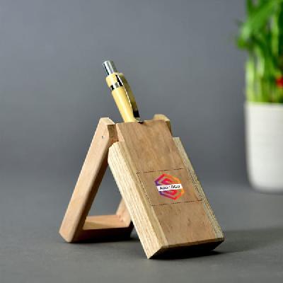 Promotional Designer Wooden Pen Stand