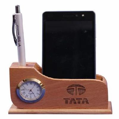 Promotional Wooden Pen Stand