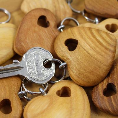Wooden Key Ring