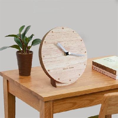 Wooden Table Clock