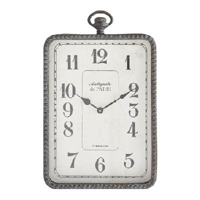 Black Rectangle Wall Clock