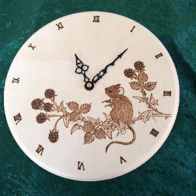 Blackberry Table Clock