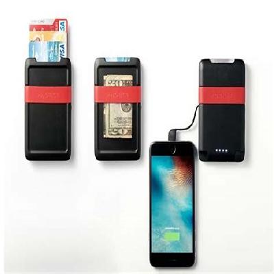 Card Holder With Power Bank