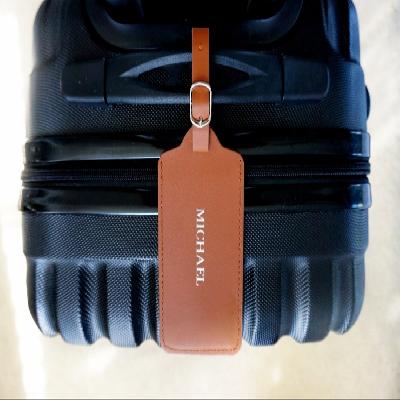 Luggage Tags - Vegan leather 