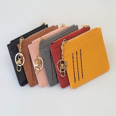Slim Vegan Leather Card Holder