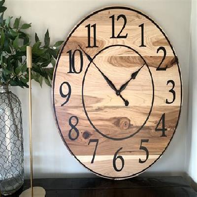 Wooden Wall Clock