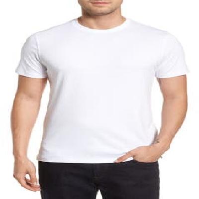 Mens Customized White T Shirt
