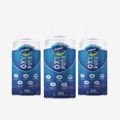 Oxykan Pure Portable Oxygen Can with Built-in Mask