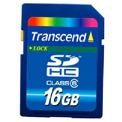Transcend 16 Gb Sd Memory Card