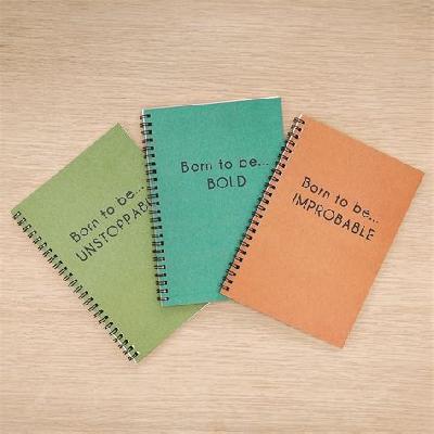 3 Fold Eco Stationery Notebook