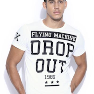 Flying Machine Cotton T-shirt
