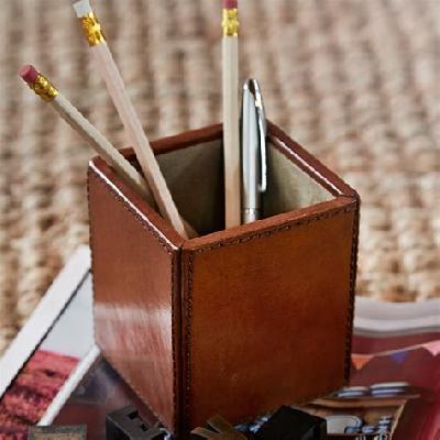 Leather Pen Stand