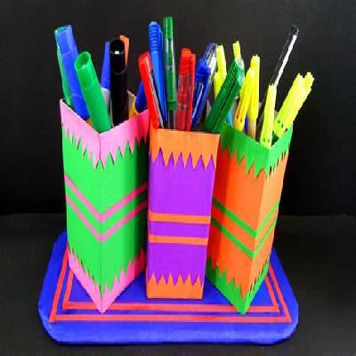 Pen Stand With Light