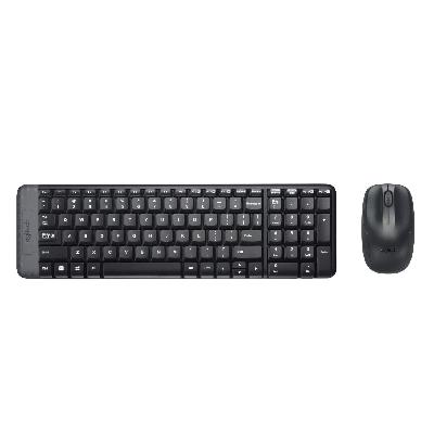 Compact Wireless Keyboard and Mouse Combo